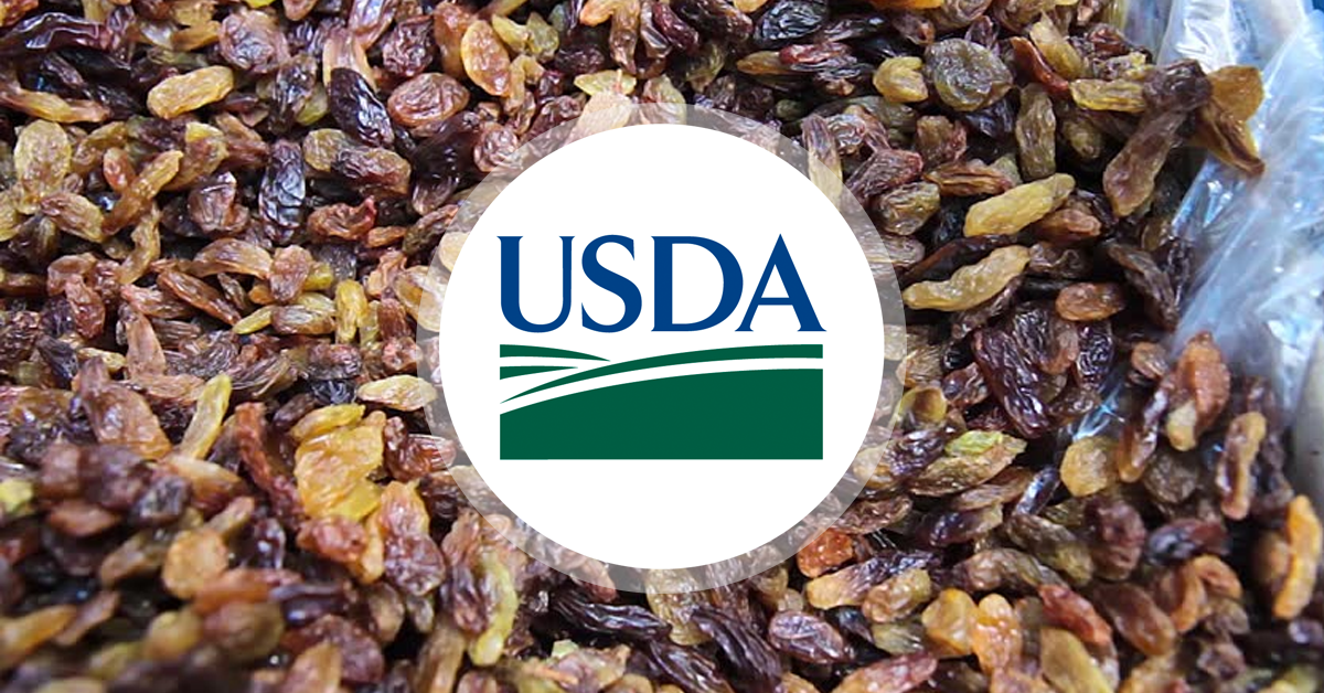 USDA approves $15mil to buy raisins from raisin growers, packers