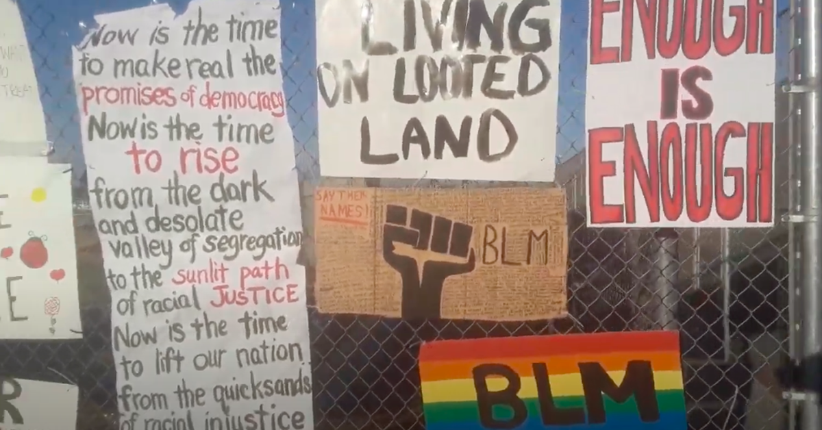 Visalia Unified to pull Black Lives Matter posters from high school fence