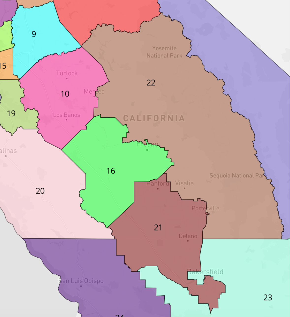 Shifting battle lines? Here's an early look at Calif. Congressional districts in 2022.