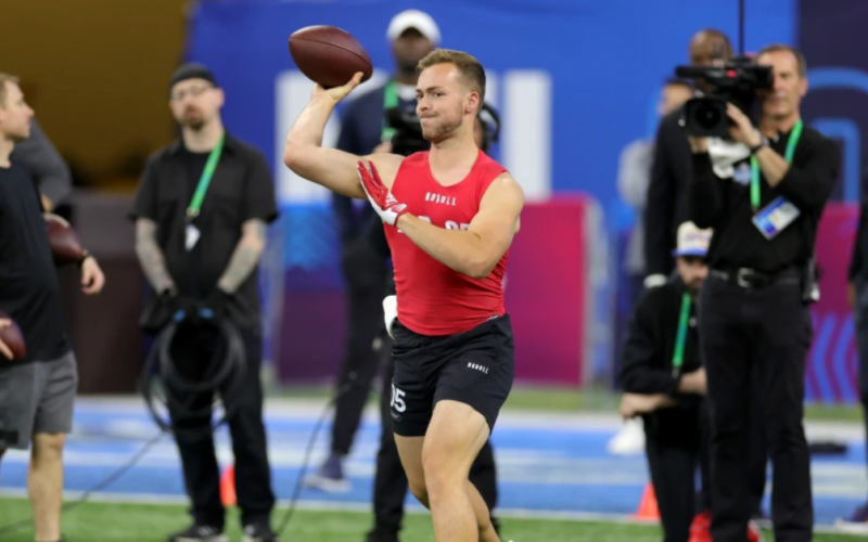 Jake Haener, NFL draft prospect, brushes aside obvious Brock Purdy