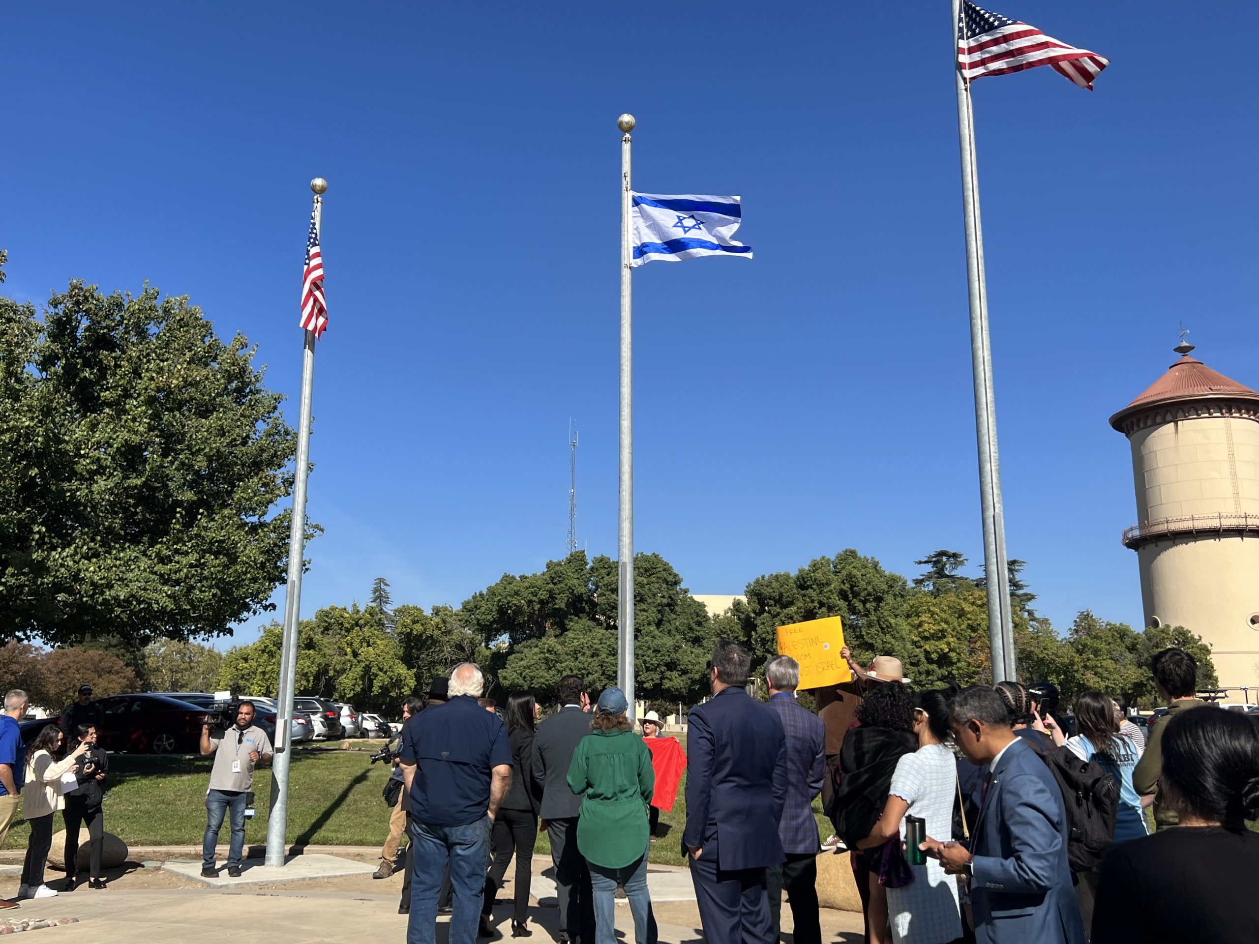 Mardi Gras Flag-Raising Ceremony